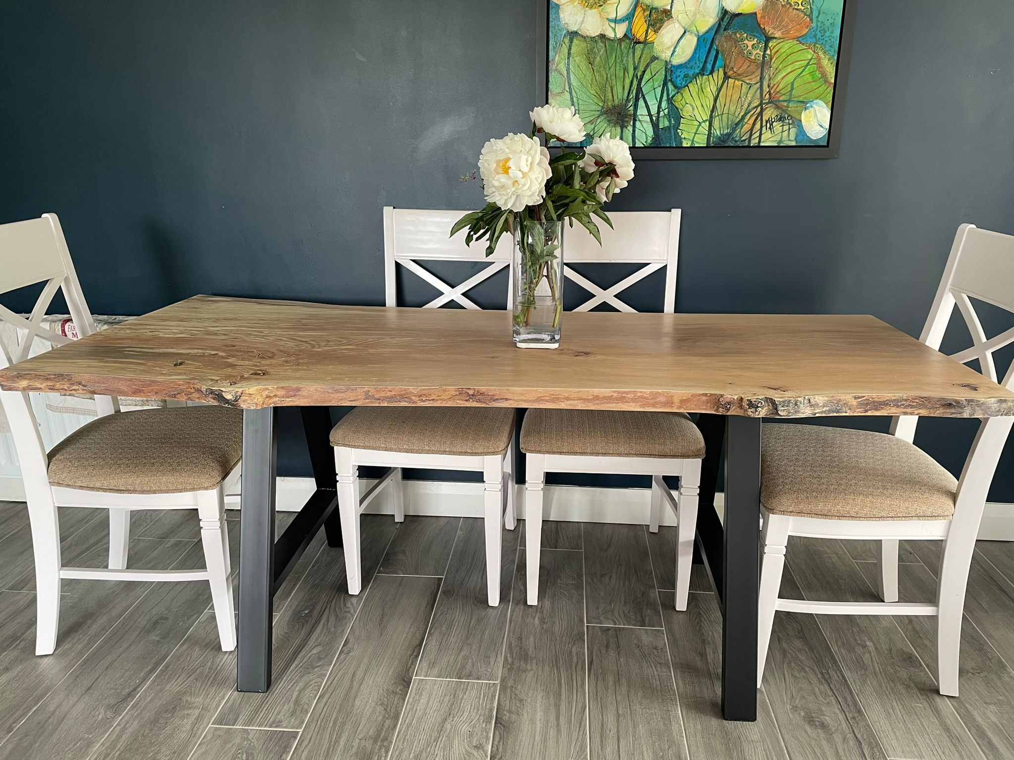 Live Edge Wood Dining Table