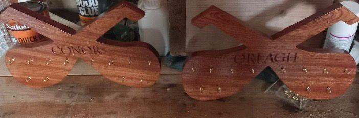 Personalised Wooden Coat Hooks