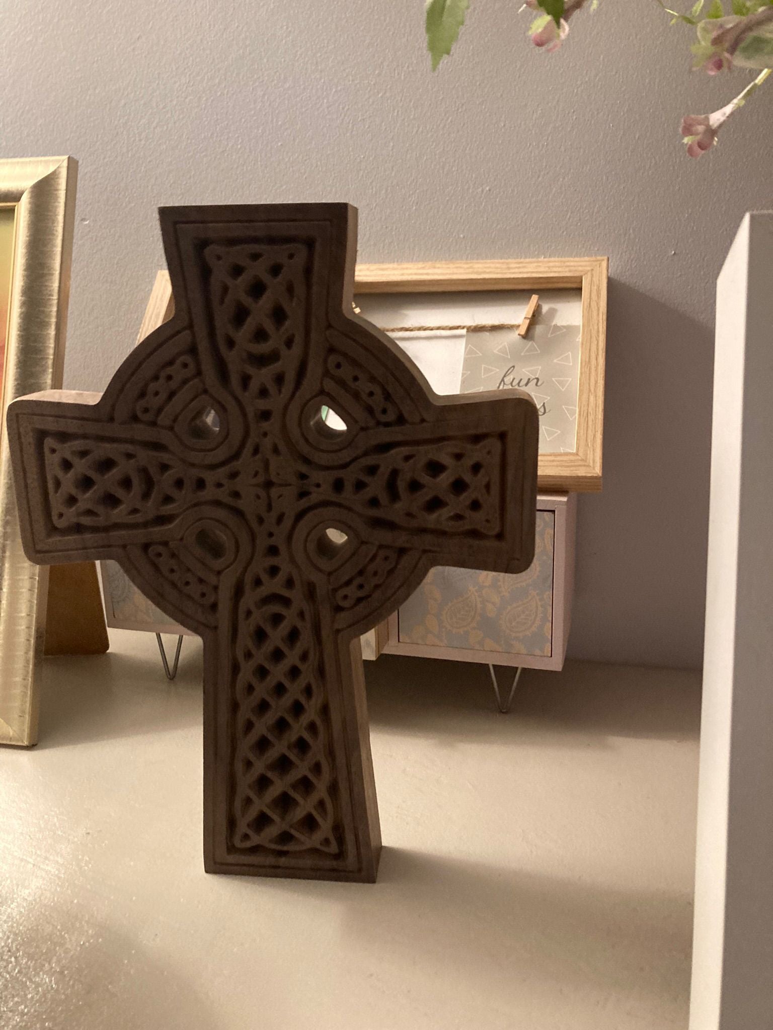 Wooden Irish Cross